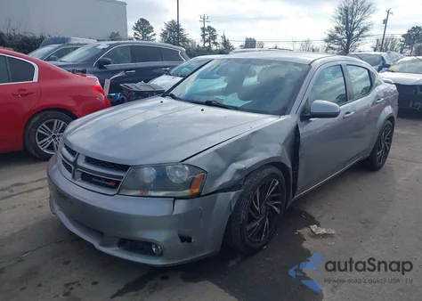 2014 Dodge Avenger Sxt from USA, damaged, VIN 1C3CDZCG3EN181348